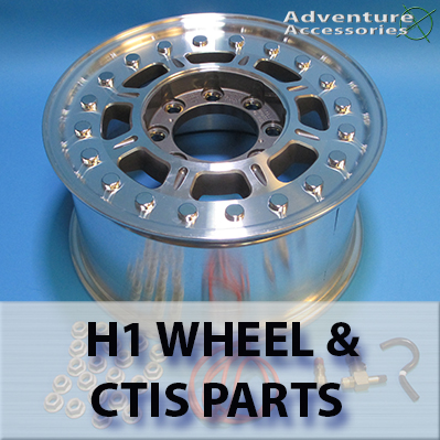 Hummer H1 CTIS, Wheels & Tires